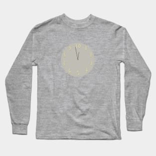 Metropolis Clock Long Sleeve T-Shirt